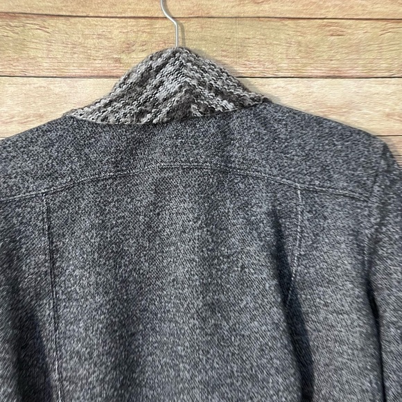 Lucky Brand Women’s Gray Draped Open Cardigan Long Sleeve Sweater Size: Large - Picture 11 of 11